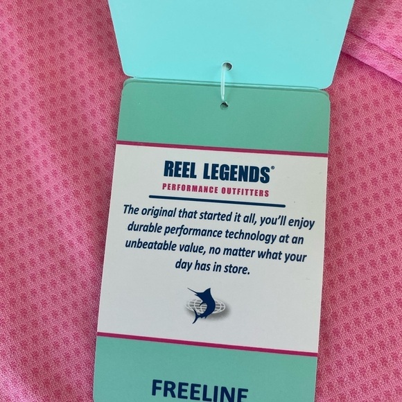 NWT Reel Legends Pullover Round Neckline Long Sleeve UPF 30 Quick Dry Women’s XL - Picture 5 of 8